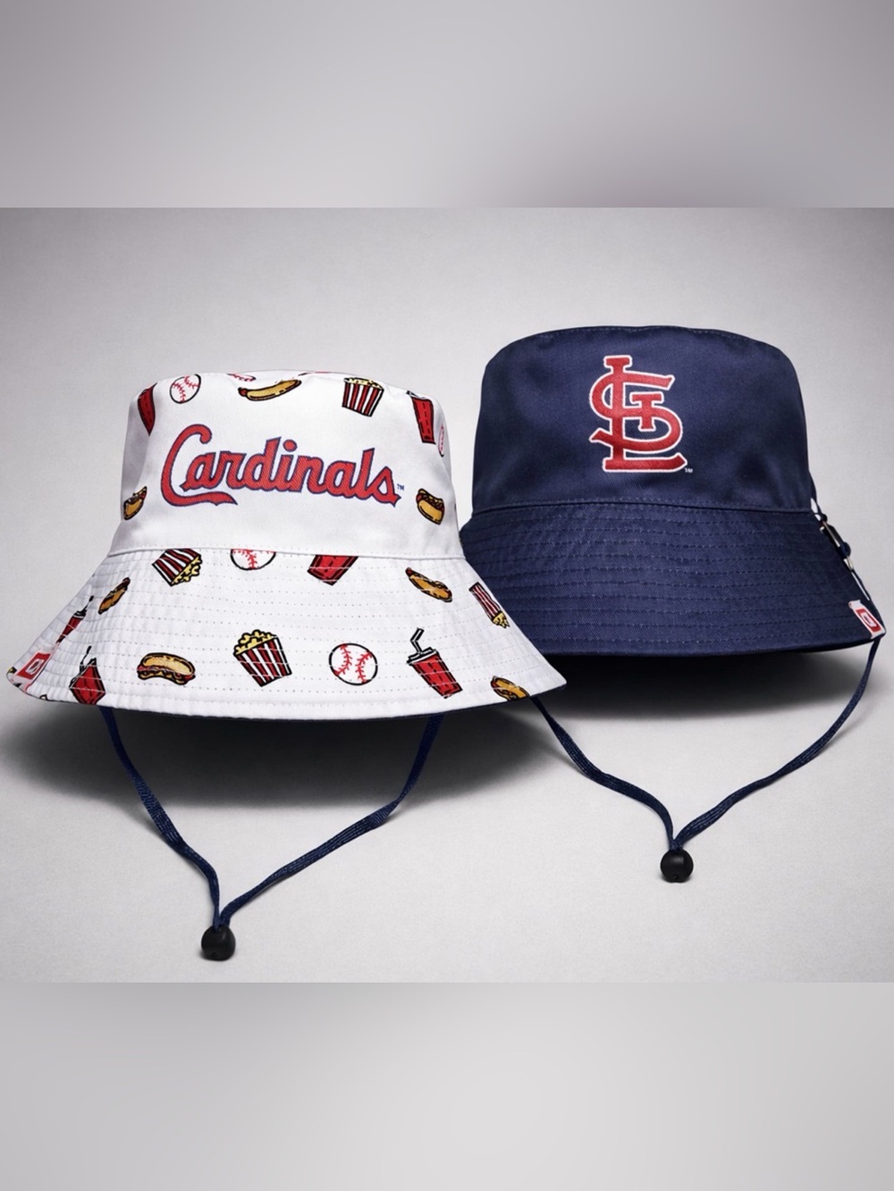 Men’s Women’s Saint Louis Cardinals Bucket Hat Reversible Neck Strap Team Merch